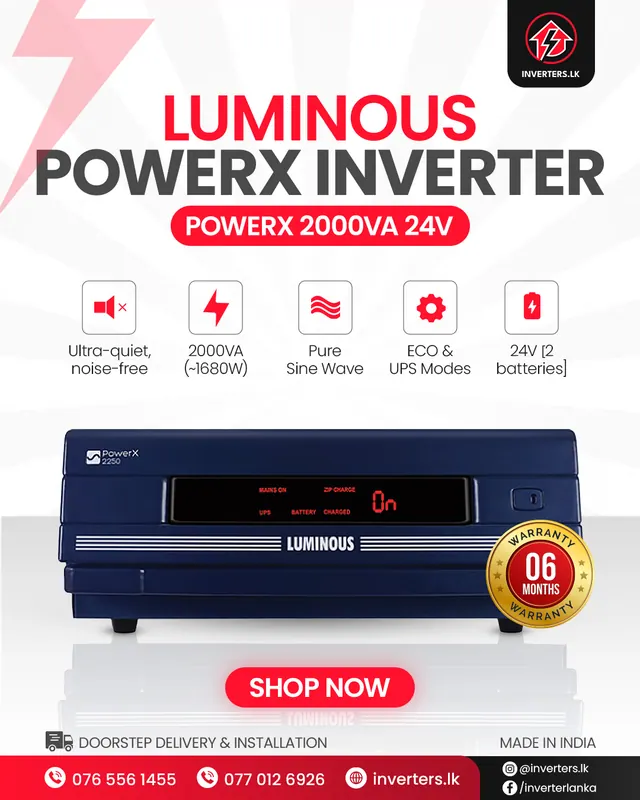 Luminous PowerX 2000 (24V), photo 1