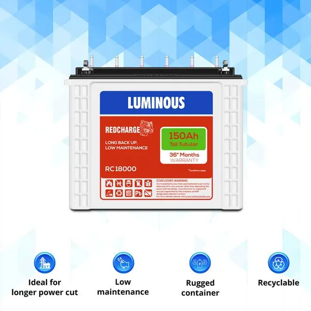Luminous Redcharge 150Ah (12V) Tall, photo 2