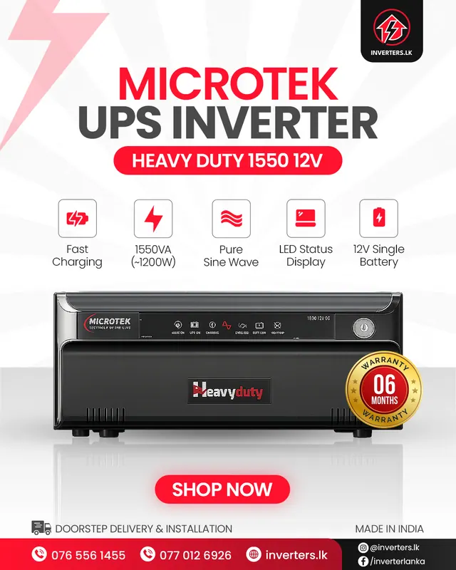Microtek Heavyduty 1550 (12V), photo 1